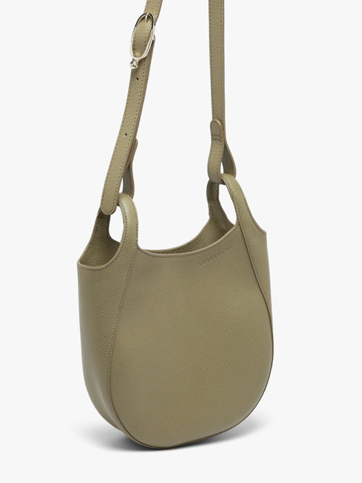 Longchamp Le foulonné Sacs porté travers Vert