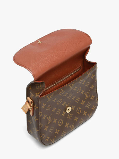 Preloved Louis Vuitton Crossbody Bag Saint Cloud Monogram Louis vuitton Brown second life M51242 other view 5