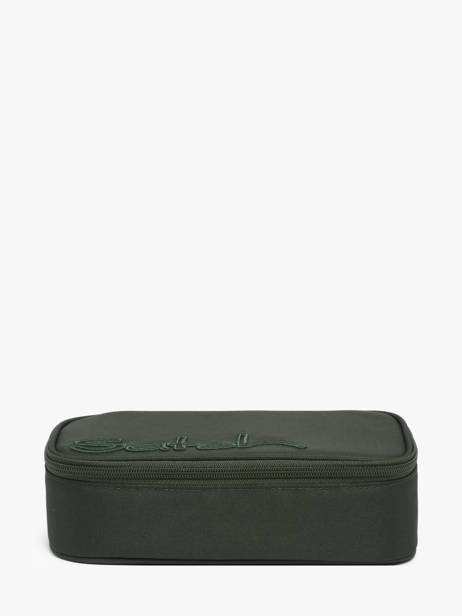 1 Compartment Pouch Satch Green pencil case 1203