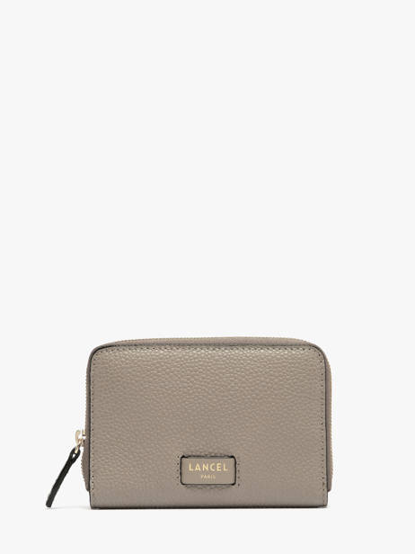 Portefeuille Ninon Cuir Lancel Gris ninon A14081
