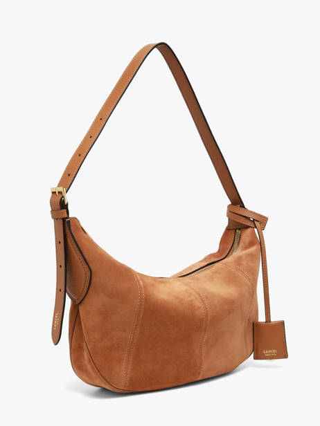 Shoulder Bag Victoire Suede Lancel Brown victoire A14255 other view 1