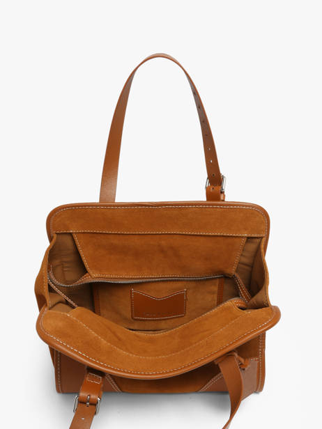 Shoulder Bag La Suite Leather Paul marius Brown la suite CABASSUI other view 2