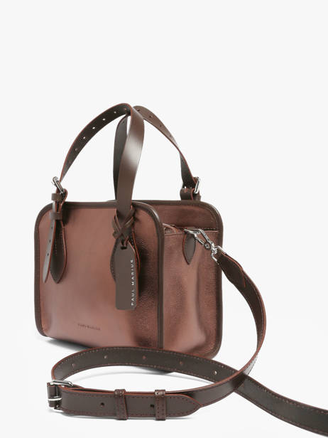 Satchel Vintage Leather Paul marius Brown vintage S other view 1