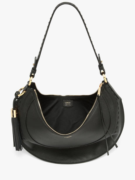 Shoulder Bag Hoboheme Leather Lancel Black hoboheme A14217 other view 4