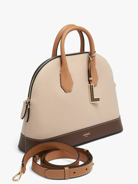 Satchel Belleville Leather Lancel Beige belleville A14329 other view 1