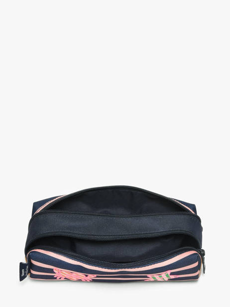 2-compartment Pouch Tann's Blue armor lux 12175 other view 1