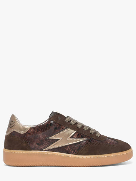 Sneakers En Cuir Semerdjian Vert women LEEE445