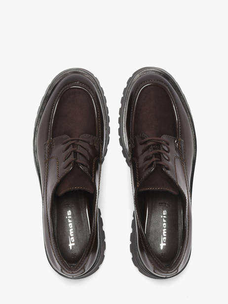 Chaussures Derbies Tamaris Marron accessoires 43 vue secondaire 3