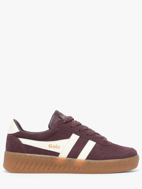 Sneakers En Cuir Gola Rouge women CLA589LC