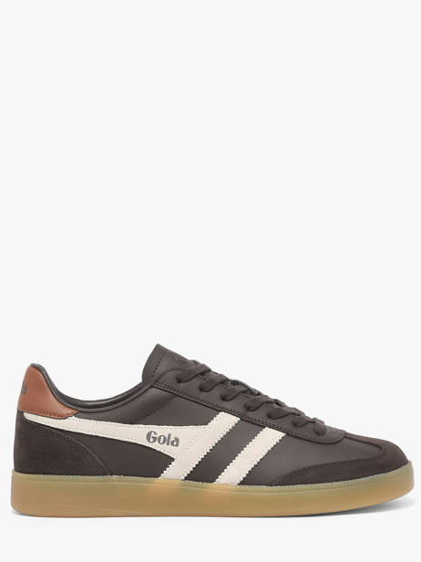 Sneakers En Cuir Gola Marron men CMB744CW