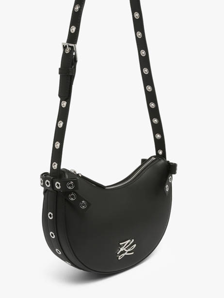 Sac Bandoulière K Autograph Cuir Karl lagerfeld Noir k autograph B3W30049 vue secondaire 1