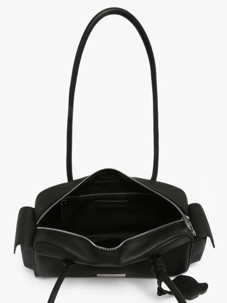 Bowling Bag K Ikon Leather Karl lagerfeld Black k ikon B3W30119 other view 3