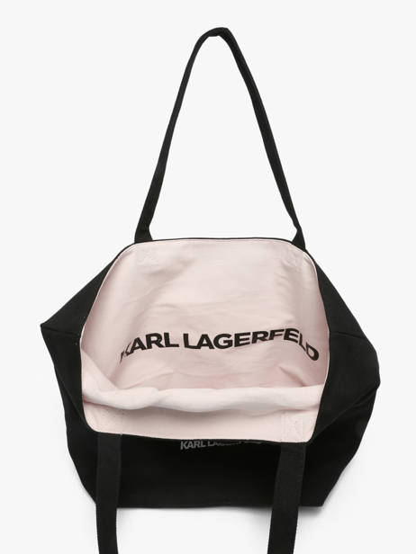 Shoulder Bag K Ikon Cotton Karl lagerfeld Black k ikon B3W50017 other view 3