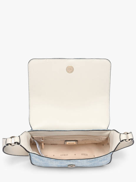 Shoulder Bag Ruby Cotton Guess Blue ruby DG974019 other view 3