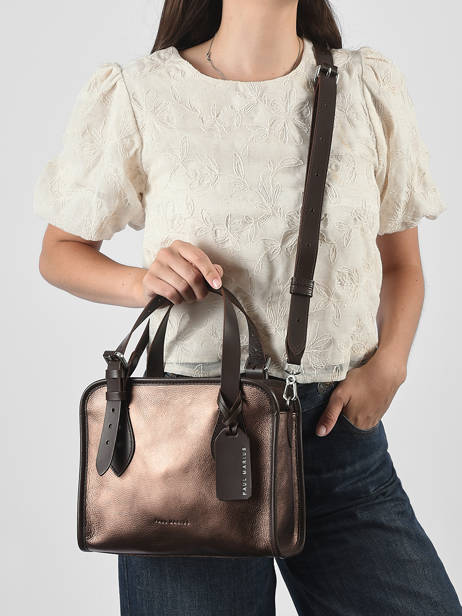 Satchel Vintage Leather Paul marius Brown vintage S other view 1
