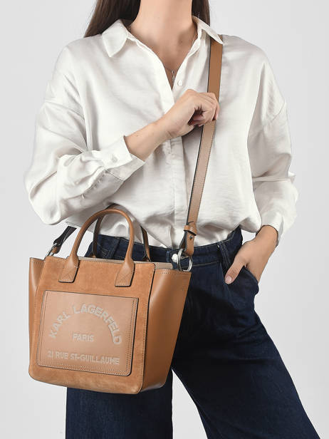 Handbag K Daily Leather Karl lagerfeld Brown k daily B3W30094 other view 1