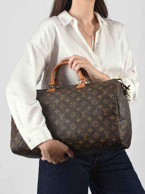 Satchel Second Life Louis vuitton Brown second life M41522 other view 1