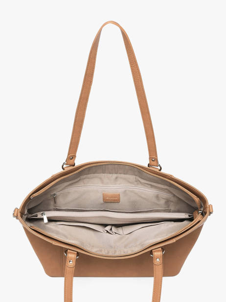A4 Size Shoulder Bag Study Hexagona Brown study 2120283 other view 2