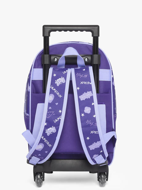 1 Compartment Wheeled Schoolbag K-pop demon hunters Violet huntrix 26AJ204R other view 4