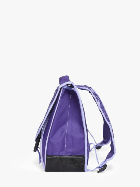 2-compartment Satchel K-pop demon hunters Violet huntrix 26AJ203A other view 2