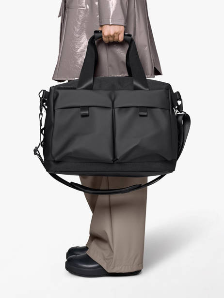 Sac De Voyage Travel Rains Noir travel 12970 vue secondaire 1
