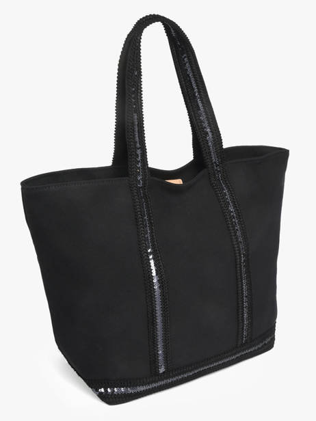 Shopping Bag Cabas Cotton Vanessa bruno Black cabas 63140409 other view 1