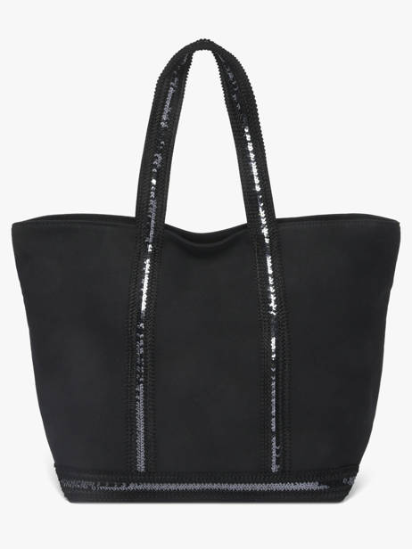 Shopping Bag Cabas Cotton Vanessa bruno Black cabas 63140409 other view 4