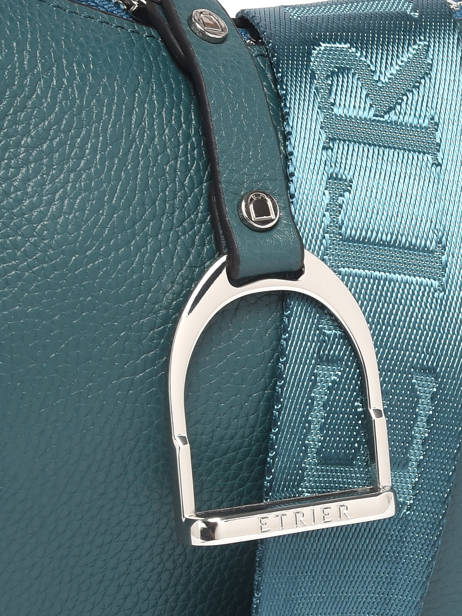 Sac Porté épaule M Altesse Cuir Etrier Bleu altesse EALT017M vue secondaire 4