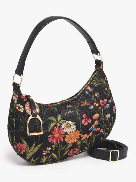 Shoulder Bag Altesse Jacquard Etrier Black altesse jacquard EALJ017M other view 3
