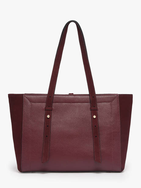 Shoulder Bag Altesse Suede Leather Etrier Violet altesse suede EASU088S other view 5