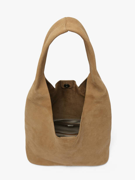 Hobo M Cavalier Nubuck Leather Etrier Brown cavalier nubuck ECAN154M other view 4