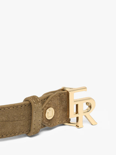 Belt Etrier Brown equestre croco EEQC414C other view 2