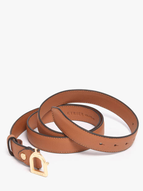Belt Etrier Brown torsade ETOS414C other view 3