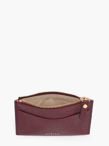 Porte-cartes Tradition Cuir Etrier Violet tradition ETRA094M vue secondaire 1