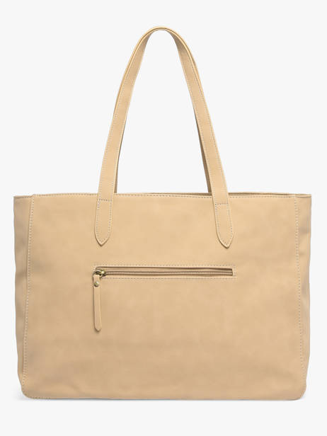 A4 Size Shoulder Bag Eyelet Eyelet Torrow Beige eyelet TEYE01 other view 3