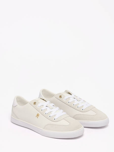Sneakers En Cuir Tommy hilfiger Blanc women 9391YBL vue secondaire 1