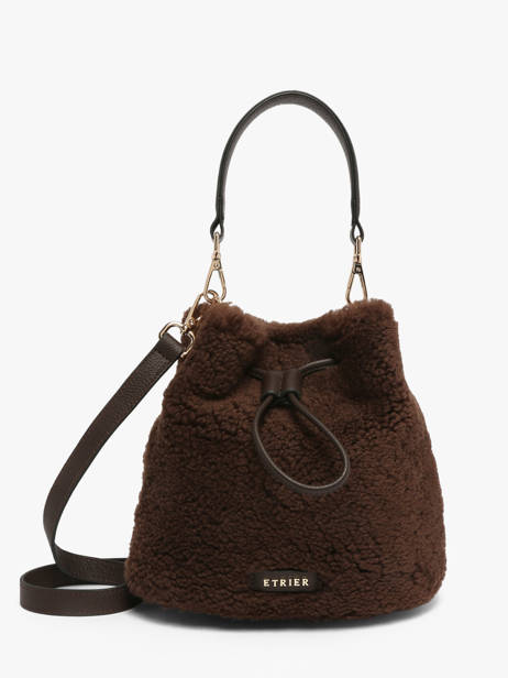 Crossbody Bag Amboise Leather Etrier Brown amboise EAMB218S