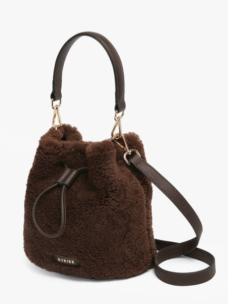 Crossbody Bag Amboise Leather Etrier Brown amboise EAMB218S other view 3