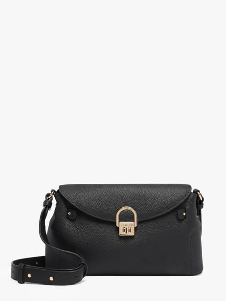 Crossbody Bag Equestre Leather Etrier Black equestre EEQT212M
