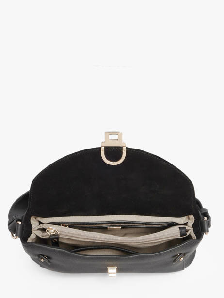 Crossbody Bag Equestre Leather Etrier Black equestre EEQT212M other view 4