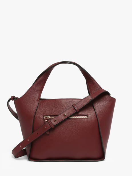 Satchel Foudre Leather Etrier Violet foudre EFOD238M other view 6