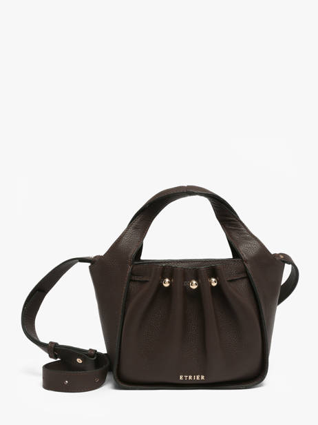 Crossbody Bag Foudre Leather Etrier Brown foudre EFOD238S