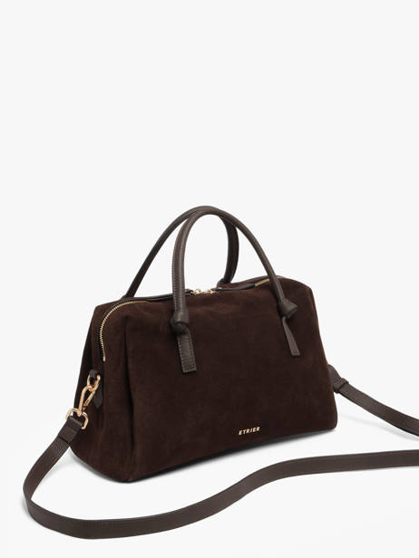 Satchel Sienne Leather Etrier Brown sienne ESIN220M other view 3