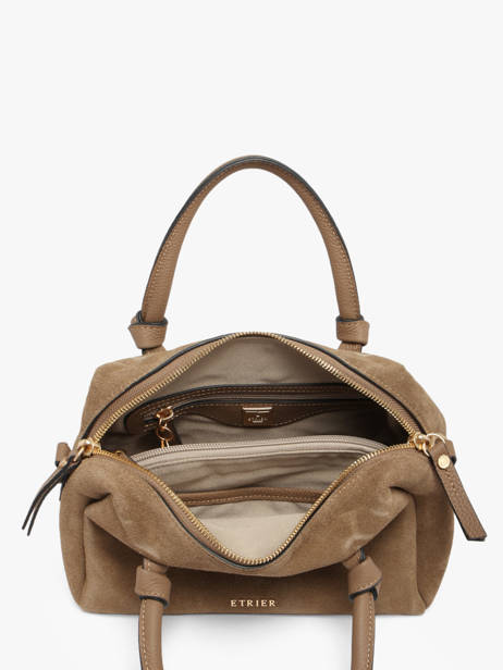 Satchel Sienne Leather Etrier Brown sienne ESIN220S other view 5