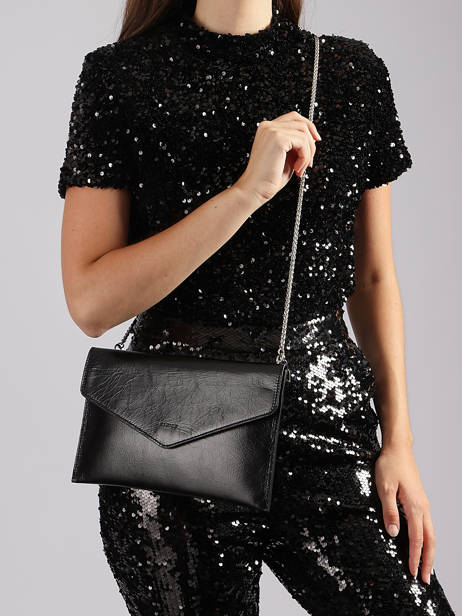 Pochette De Soirée L Paddock Cuir Etrier Noir paddock EPAD075L vue secondaire 2