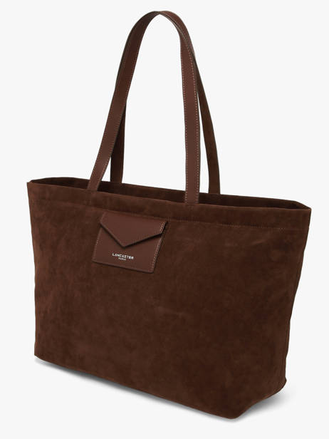 Sac Porté épaule Suedine Kba Polyester Lancaster Marron suedine kba 63 vue secondaire 2