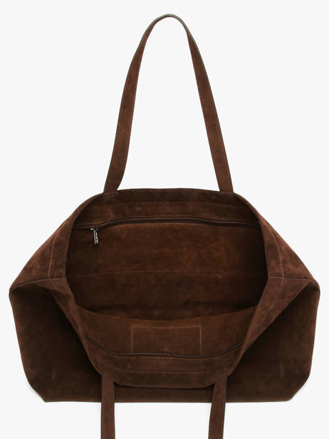 Sac Porté épaule Suedine Kba Polyester Lancaster Marron suedine kba 63 vue secondaire 3