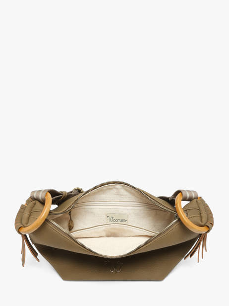 Sac Bandoulière Camomille Woomen Vert camomille WCAO3S vue secondaire 4