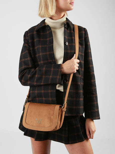 Sac Bandoulière Ellebore Woomen Marron ellebore WHEB03 vue secondaire 1