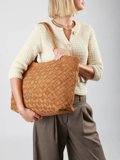 A4 Size Shoulder Bag Aubepine Woomen Brown aubepine WAUB03 other view 1